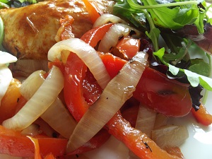 pepper onion salad