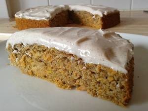 Low Fat Carrot Cake